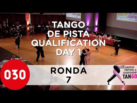 European Tango Championship 2019 – Tango de pista – Qualification Day 1 Ronda 7