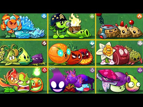 Pvz 2 - Random 14 Team Plants Vs All Team Zombies - Who Will Win?