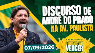 ANDRÉ DO PRADO NA AV. PAULISTA I 07/09/2026