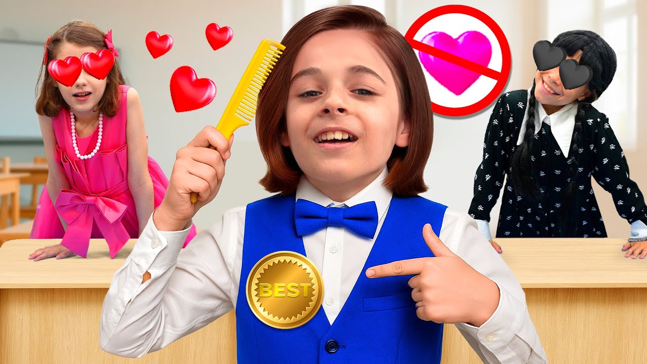 Rich vs Broke student + MORE Fun adventures for kids