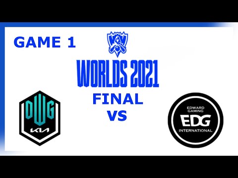 DK VS EDG HIGHLIGHTS | GAME 1 | FINAL | Worlds 2021 | PL cast
