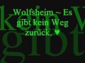 Wolfsheim - Kein zurück.. Songtext 