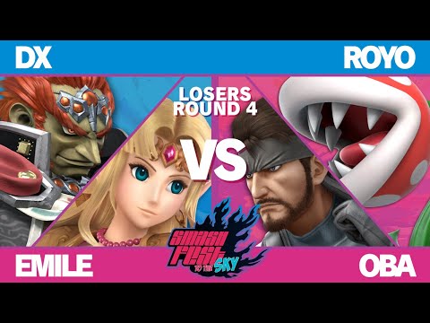 Smash Fest to the Sky - Dx & Emile Vs. OBA & RoYo - Losers Round 4 - Doubles