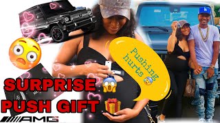 MY BOYFRIEND BOUGHT ME A NEW CAR😱| Reggie surprised @Kinigra Deon with a PUSH GIFT 🎁