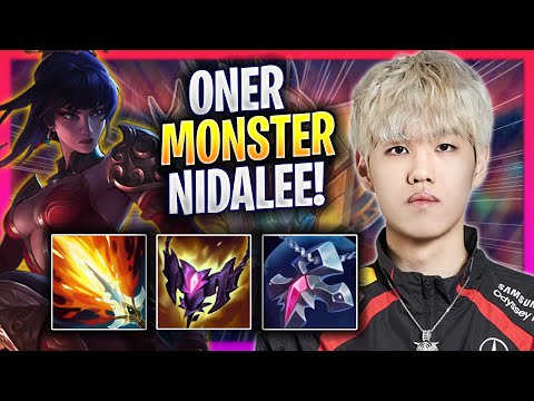 ONER IS A MONSTER WITH NIDALEE! - T1 Oner Plays Nidalee JUNGLE vs Lee Sin! | Season 2024