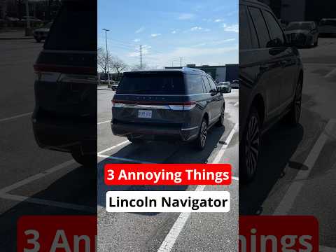 Thumbnail for 3 Annoying Things About the 2024 #LincolnNavigator Reserve #luxury #suv by Lincoln Navigator