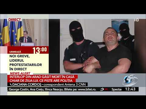 El este ”Belmondo”, interlopul găsit mort în casă chiar de ziua lui