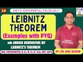 LEIBNITZ THEOREM LEIBNITZ THEOREM QUESTIONS LEIBNITZ THEOREM ENGINEERING MATHEMATICS B Sc