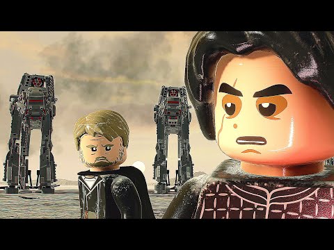 Luke Skywalker vs Kylo Ren | The Last Jedi | LEGO Star Wars The Skywalker Saga