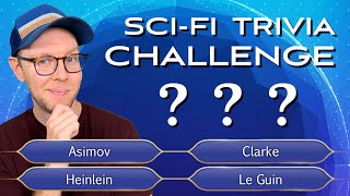 Sci-Fi Book Trivia Game (Easy to Hard)