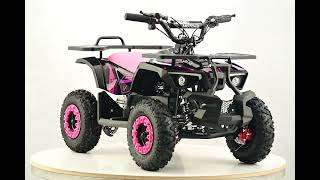Elektrisches Kinder-Quad Beneo Motors Veloci pink - 800W