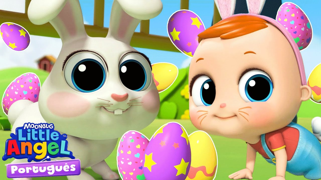 A Páscoa do Joãozinho 🐰🐣 Little Angel Brasil | Músicas Infantis em Português