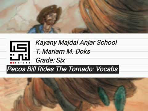 Grade Six Vocabs of Pecos Bill Lesson
