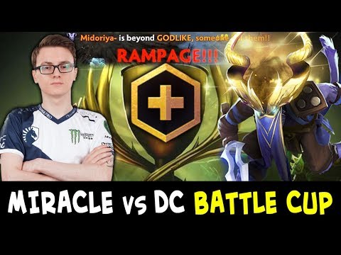 Miracle meets team DC on Battle Cup — 1 hour whole series