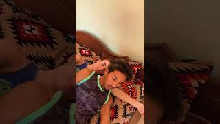 The Love Chokehold: When You Just Can't Let Go!❤️😳😂#comedy #funny #shortvideo #sleepylove #love