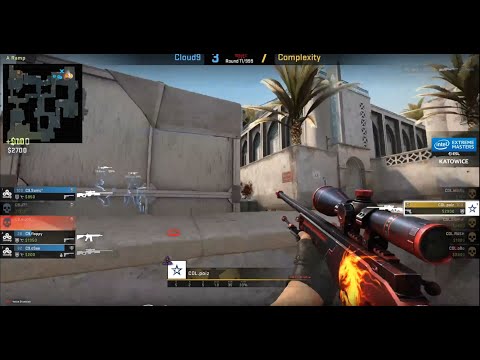 Poizon ABSURD 1 vs 4 (ESL Katowice 2020 Closed Qualifier) - Complexity vs. Cloud 9