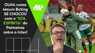 Que gol foi esse?: Olha como Mauro Beting se chocou com Inter 1 x 2 Palmeiras