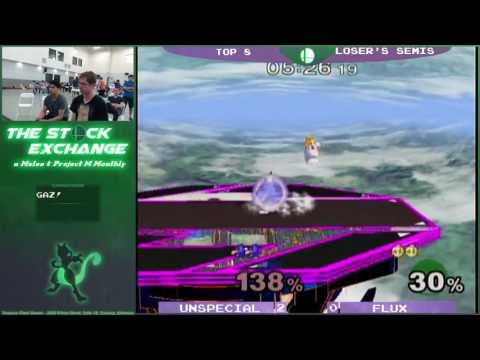 SOTR2 - Unspecial (Falco) vs. Flux (Peach)- Melee Losers Semis