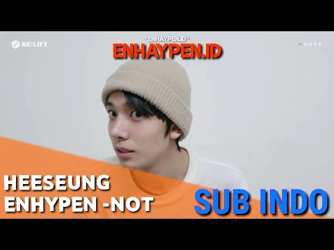 (SUB INDO) [-note] 200711 SUNGHOON - ENHYPEN (엔하이픈)