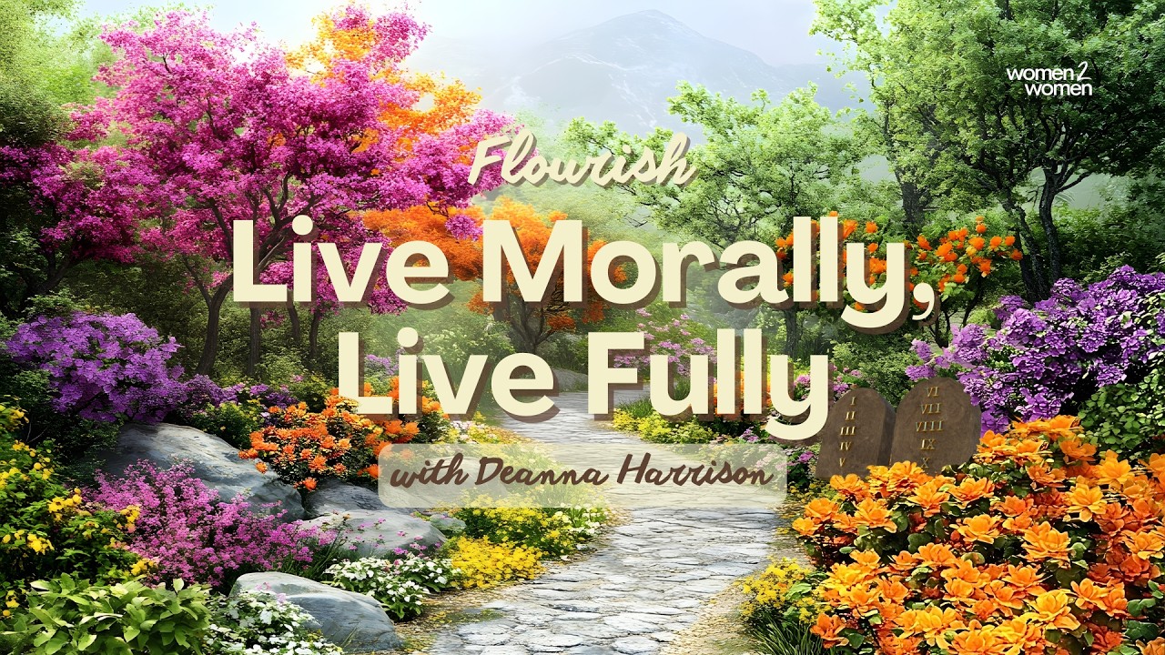 Flourish: Live Morally, Live Fully (7th & 8th Commandments) | Deanna Harrison