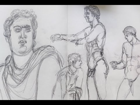 Zeichnen in der Antikensammlung 14 6 23