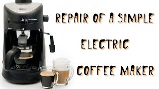 How To Fix An Electric Coffee Maker - 2024 Update