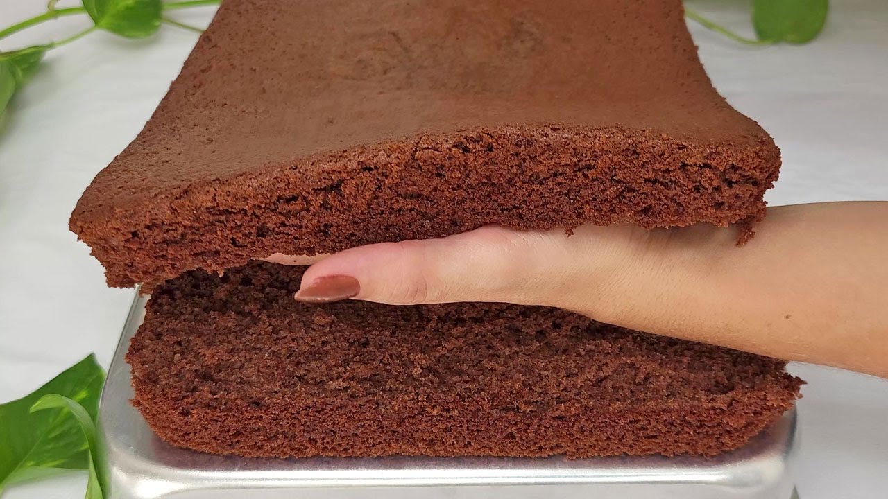 MASSA DE BOLO PÃO DE MEL PARA RECHEAR - TAMIRES MOTA