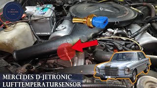 Mercedes D-Jetronic: Sprawny silnik - czujnik temp. powietrza W109 300SEL
