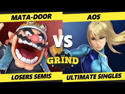 The Grind 151 Losers Semis - Mata-Door (Wario) Vs AoS (ZSS) Smash Ultimate SSBU