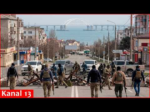 Azov fighters' shocking surprise to Russians in Crimea; Putin's army's path to peninsula is blocked