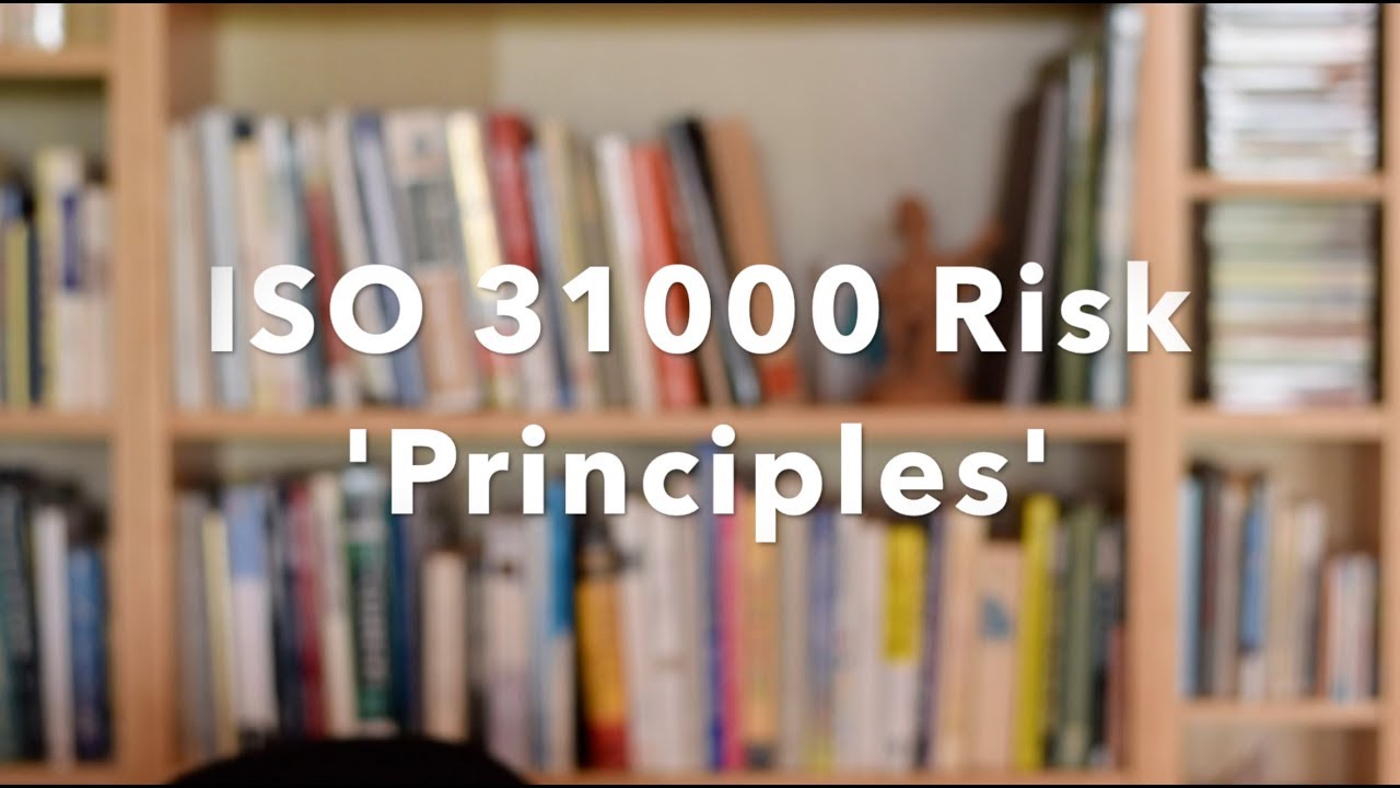 Risk Principles - ISO 31000 - Putting Risk in its Place