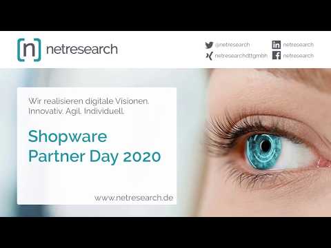 Shopware Partner Day 2020 - Netresearch war als Solution Partner vor Ort