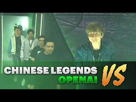 OpenAI vs Chinese Legends TI8 OpenAI Showmatch THE INTERNATIONAL 18 DOTA 2 HIGHLIGHTS TI 18