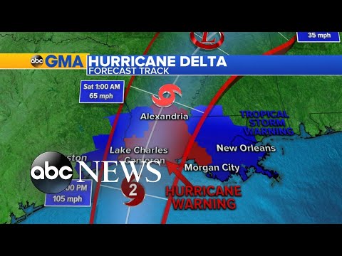 Tracking Hurricane Delta as storm moves in l GMA