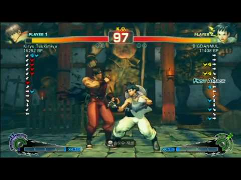 SSFIV Online: Kiryu Tsukimiya (Guy) vs BIGDANMUL (Makoto) TRUE-HD QUALITY
