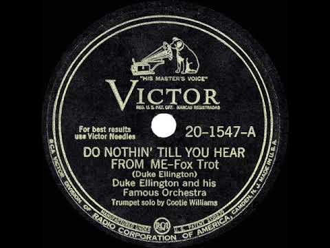 1944 HITS ARCHIVE: Do Nothin’ Till You Hear From Me - Duke Ellington (instr) (rec.1940) (#1 R&B hit)