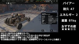 【CROSSOUT】エピック武器一覧動画 (キャノン～グレラン)