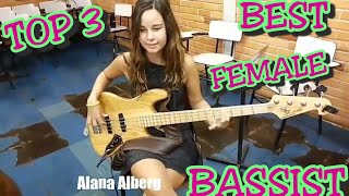 Top 3 fastest girls bass solo
