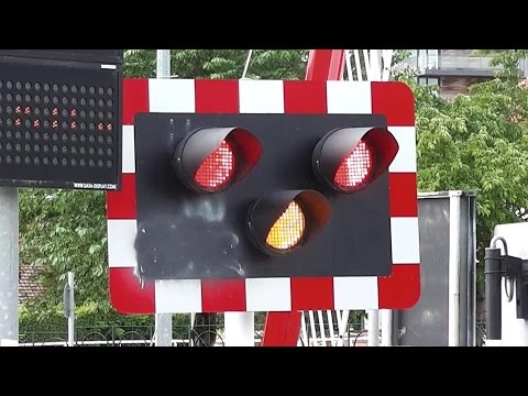 Level Crossing at Merrion Gates, Dublin - IE 8520 Class Dart Train