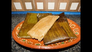 Tamales Nejos receta del estado de Guerrero