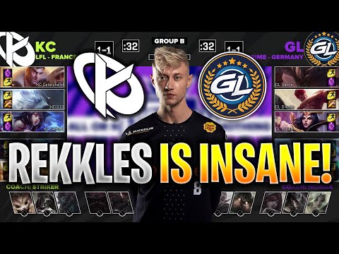 REKKLES INSANE GAME! - KC vs GL FULL GAME EUROPEAN MASTER