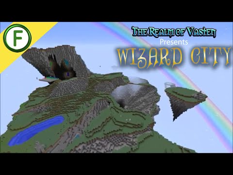 Vasten's Wizard City Day 2: EPIC Minecraft Creative Time Lapse!