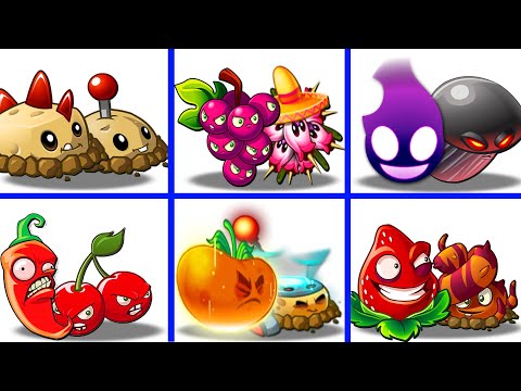 Random 6 Pair Team BOMB Plants Battlez - Who Will Win? - PvZ 2 Team Plant vs Team Plant