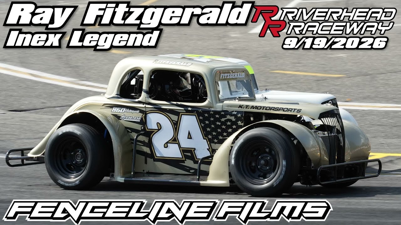 Ray Fitzgerald Inex Legend Riverhead Raceway