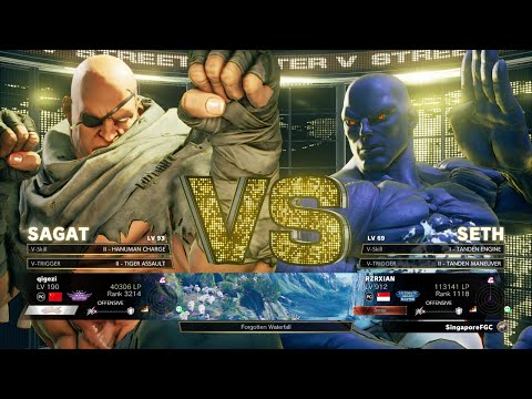 SFV Champion Edition 🔥 qigezi (Sagat) Vs Xian (Seth) 🔥 Online Match's 01-10-2023