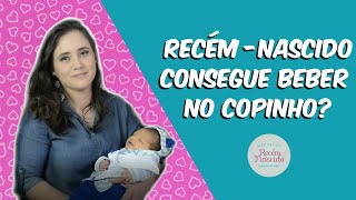 Como oferecer leite no copinho para o bebê