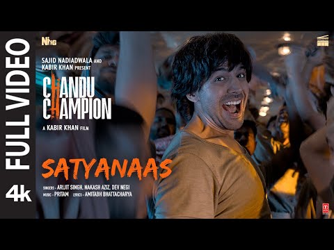Chandu Champion: Satyanaas (Full Video) | Kartik Aaryan | Pritam, Arijit Singh, Nakash,Dev,Amitabh — Chandu Champion