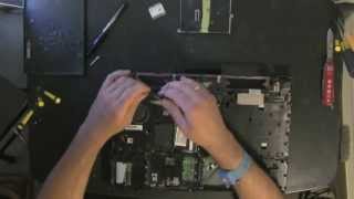 HP ProBook 4510S laptop take apart, disassemble, how to open, video disassembly