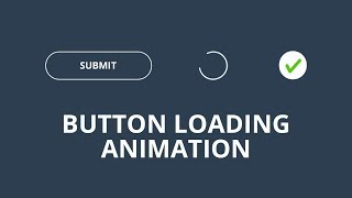 Button Loading Animation on Click Using JQuery
