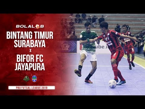 Bintang Timur Surabaya (3) vs (4) Bifor FC Jayapura - Highlights Pro Futsal League 2019